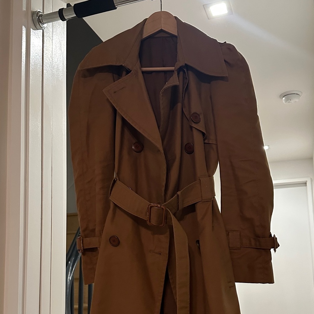 YaYa Aflalo Brown Trench Coat